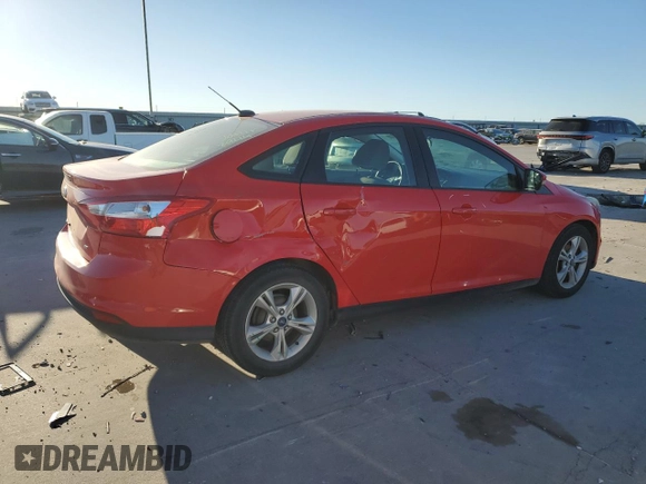 2014 Ford Focus SE with VIN 1FADP3F25EL425796, listed as a Copart auction lot 88913105 with 95,217 mi miles and Salvage Title. Bid and sale history available at carsss.com. Image 3.
