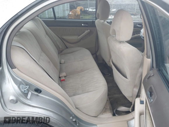 2003 Honda Civic LX with VIN 2HGES16553H620059, listed as a IAAI auction lot 41967662 with 119,918 mi miles and . Bid and sale history available at DreamBid. Image 8.