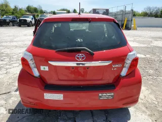 2012 Toyota Yaris L z VIN JTDJTUD36CD518179, wystawiony jako Copart lot #54722225 z przebiegiem 80 122 mil mil oraz Szkoda całkowita • Salvage title. Historia ofert i sprzedaży dostępna na DreamBid. Obrazek 6.