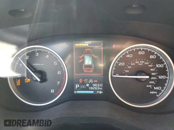 2023 Subaru Forester Premium z VIN JF2SKAEC8PH512288, wystawiony jako Copart lot #62485005 z przebiegiem 18 263 mil mil oraz Szkoda całkowita • Salvage title. Historia ofert i sprzedaży dostępna na DreamBid. Obrazek 9.