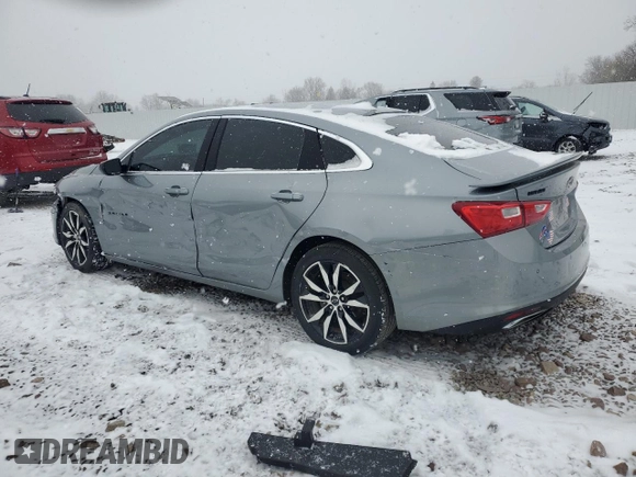 2023 Chevrolet Malibu RS with VIN 1G1ZG5ST0PF148236, listed as a Copart auction lot 51751595 with 35,343 mi miles and Salvage Title. Bid and sale history available at DreamBid. Image 2.