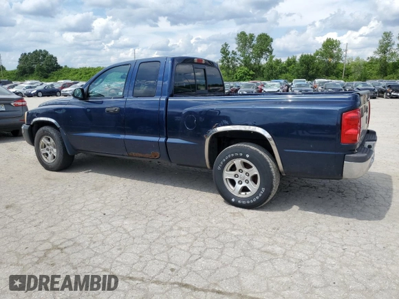 2005 Dodge Dakota SLT with VIN 1D7HE42K75S198717, listed as a Copart auction lot 57344684 with 260,547 mi miles and Non Repairable. Bid and sale history available at carsss.com. Image 2.