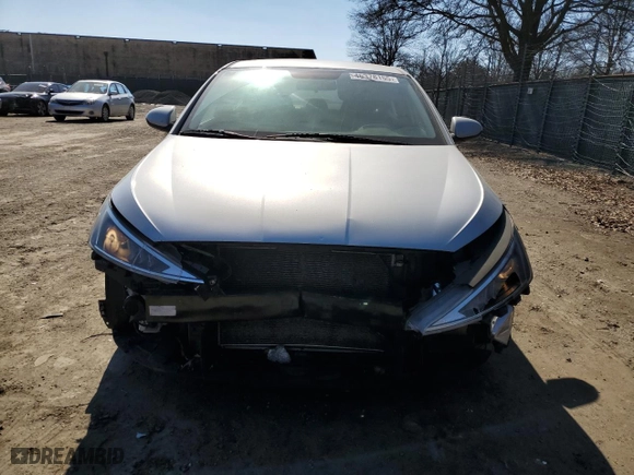 2019 Hyundai Elantra SE with VIN 5NPD74LF8KH455267, listed as a Copart auction lot 46378155 with 117,415 mi miles and Salvage Title. Bid and sale history available at carsss.com. Image 5.