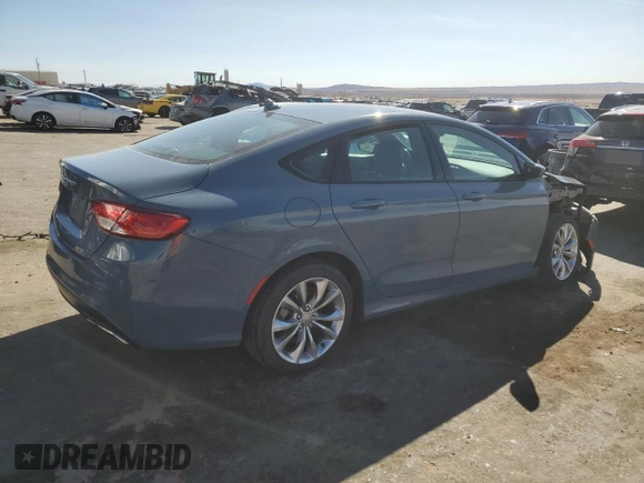 2015 Chrysler 200 S with VIN 1C3CCCBB6FN711335, listed as a Copart auction lot 49464385 with 75,042 mi miles and Salvage Title. Bid and sale history available at carsss.com. Image 3.