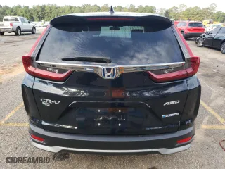 2022 Honda CR-V Hybrid EX with VIN 5J6RT6H58NL032244, listed as a Copart auction lot 78074674 with 51,289 mi miles and Salvage Title. Bid and sale history available at carsss.com. Image 6.