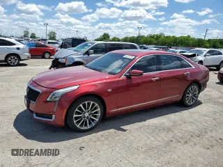 2018 Cadillac CT6 Luxury AWD with VIN 1G6KD5RS9JU133240, listed as a Copart auction lot 54351054 with 99,247 mi miles and Salvage Title. Bid and sale history available at carsss.com. Image 1.