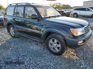2003 Toyota Land Cruiser with VIN JTEHT05J732040978, listed as a Copart auction lot 80676984 with 155,365 mi miles and Salvage Title. Bid and sale history available at carsss.com. Image 4.