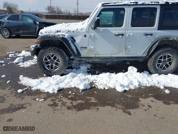 2024 Jeep Wrangler Rubicon with VIN 1C4PJXFG1RW271510, listed as a IAAI auction lot 41626295 with 25,927 mi miles. Bid and sale history available at carsss.com. Image 14.