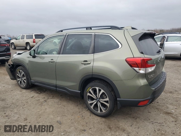 2021 Subaru Forester Limited with VIN JF2SKAUCXMH495040, listed as a Copart auction lot 47670765 with 45,936 mi miles and Salvage Title. Bid and sale history available at carsss.com. Image 2.