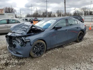 2025 Mazda 3 Premium Plus with VIN 3MZBPBEY1SM450218, listed as a Copart auction lot 47816635 with Not Provided miles and Salvage Title. Bid and sale history available at DreamBid. Image 1.