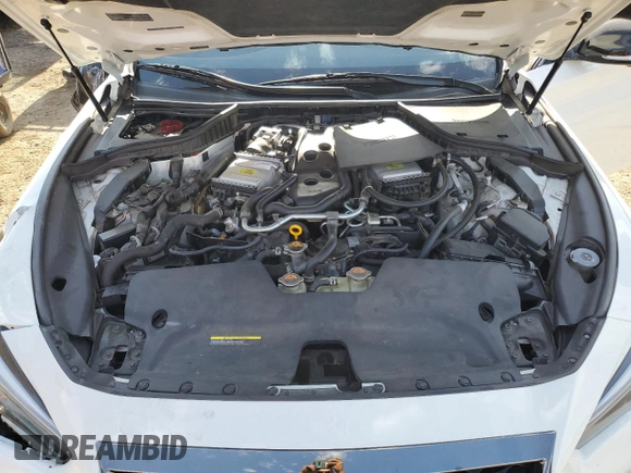 2020 Infiniti Q50 Luxe with VIN JN1EV7AR0LM253462, listed as a Copart auction lot 64016965 with 47,442 mi miles and Non repairable. Bid and sale history available at DreamBid. Image 11.