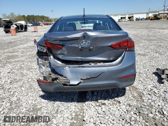 2019 Hyundai Accent SE with VIN 3KPC24A33KE058668, listed as a Copart auction lot 50456275 with 96,196 mi miles and Salvage Title. Bid and sale history available at carsss.com. Image 6.