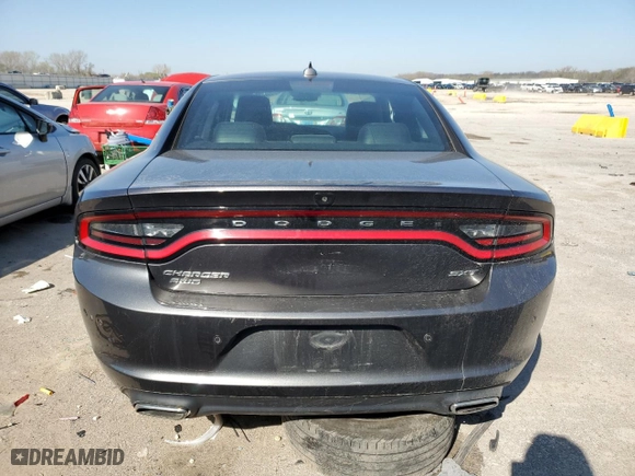 2015 Dodge Charger SXT with VIN 2C3CDXJG1FH779097, listed as a Copart auction lot 51917335 with 115,247 mi miles and Salvage Title. Bid and sale history available at carsss.com. Image 6.