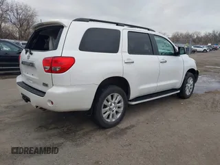 2017 Toyota Sequoia Platinum with VIN 5TDDY5G18HS154082, listed as a IAAI auction lot 41132778 with 55,175 mi miles. Bid and sale history available at carsss.com. Image 4.