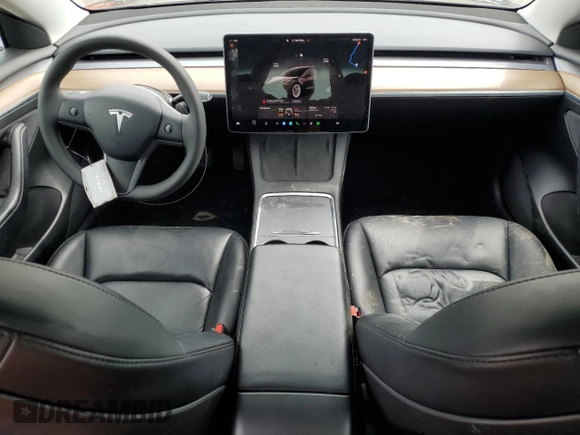 2022 Tesla Model 3 z VIN 5YJ3E1EA3NF287431, wystawiony jako Copart lot #58209025 z przebiegiem 96 549 mil mil oraz Czysty tytuł • Clean title. Historia ofert i sprzedaży dostępna na DreamBid. Obrazek 8.
