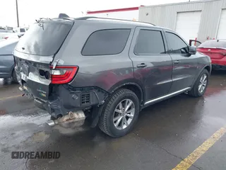 2015 Dodge Durango Limited with VIN 1C4RDJDG1FC873918, listed as a IAAI auction lot 41593090 with 137,871 mi miles and . Bid and sale history available at DreamBid. Image 4.