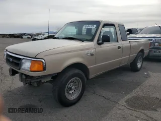 1995 Ford Ranger XL with VIN 1FTCR14A2SPA37041, listed as a Copart auction lot 49164185 with 215,122 mi miles and Salvage Title. Bid and sale history available at carsss.com. Image 1.