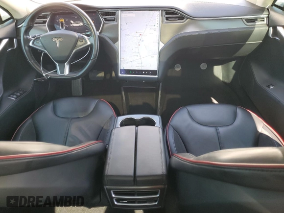 2014 Tesla Model S 60 with VIN 5YJSA1H15EFP53881, listed as a Copart auction lot 45136545 with 111,143 mi miles and Salvage Title. Bid and sale history available at DreamBid. Image 8.