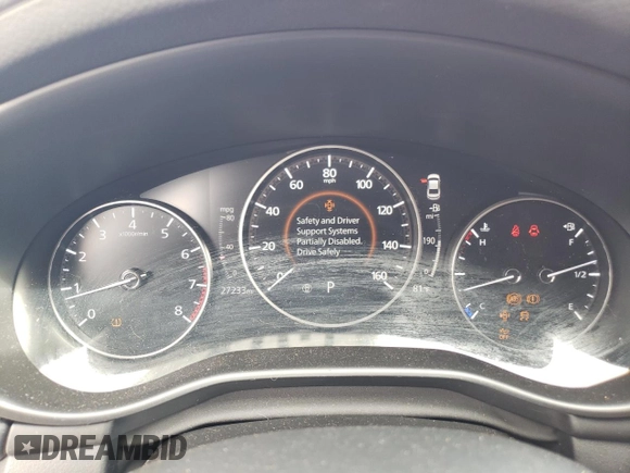2021 Mazda 3 Select with VIN JM1BPABL3M1342706, listed as a Copart auction lot 73791724 with 27,233 mi miles and Salvage title. Bid and sale history available at DreamBid. Image 9.