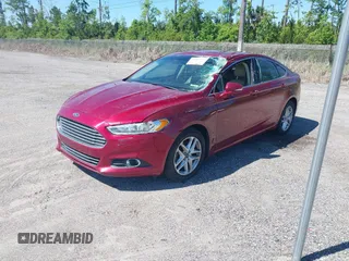 2016 Ford Fusion SE with VIN 3FA6P0HD8GR376622, listed as a IAAI auction lot 41443807 with 125,385 mi miles. Bid and sale history available at carsss.com. Image 2.