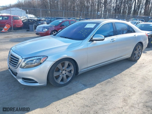 2015 Mercedes-Benz S-Class S 550 with VIN WDDUG8FBXFA084888, listed as a IAAI auction lot 41636873 with 159,841 mi miles. Bid and sale history available at carsss.com. Image 21.