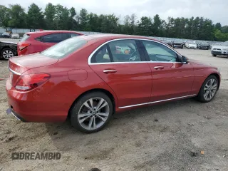 2018 Mercedes-Benz C 300 with VIN 55SWF4KB2JU270301, listed as a Copart auction lot 63283665 with 71,321 mi miles and Salvage title. Bid and sale history available at DreamBid. Image 3.