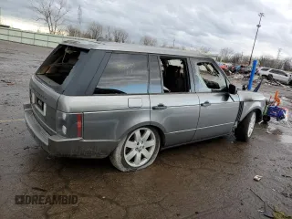 2007 Land Rover Range Rover HSE z VIN SALMF15437A240576, wystawiony jako Copart lot #47800325 z przebiegiem Nie podano mil oraz Szkoda całkowita • Salvage title. Historia ofert i sprzedaży dostępna na DreamBid. Obrazek 3.