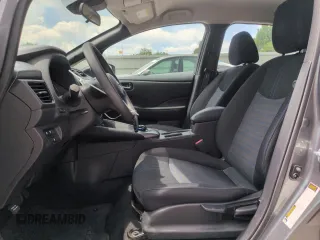 2024 Nissan LEAF S with VIN 1N4AZ1BV5RC555956, listed as a Copart auction lot 60755845 with 9,587 mi miles and Salvage title. Bid and sale history available at DreamBid. Image 7.