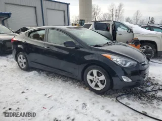 2013 Hyundai Elantra GLS PZEV with VIN 5NPDH4AE9DH219687, listed as a Copart auction lot 84676304 with 90,810 mi miles and Clean Title. Bid and sale history available at carsss.com. Image 4.