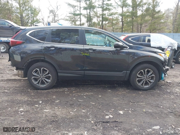 2021 Honda CR-V EX with VIN 2HKRW2H54MH612325, listed as a IAAI auction lot 41442557 with 25,601 mi miles. Bid and sale history available at carsss.com. Image 13.