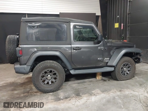 2021 Jeep Wrangler Sport S with VIN 1C4HJXAG2MW502452, listed as a IAAI auction lot 42031159 with 87,952 mi miles and . Bid and sale history available at DreamBid. Image 13.