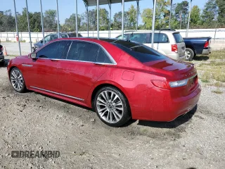 2017 Lincoln Continental Reserve with VIN 1LN6L9RP5H5608337, listed as a Copart auction lot 69189094 with 34,383 mi miles and Salvage Title. Bid and sale history available at carsss.com. Image 2.
