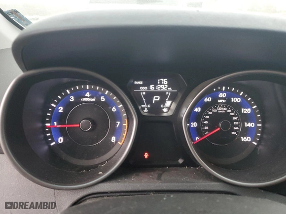2013 Hyundai Elantra Limited PZEV with VIN 5NPDH4AE8DH264555, listed as a Copart auction lot 49464315 with 161,292 mi miles and Salvage Title. Bid and sale history available at carsss.com. Image 9.