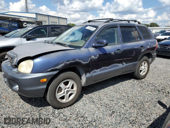 2004 Hyundai Santa Fe GLS with VIN KM8SC13D34U783684, listed as a Copart auction lot 73869284 with 109,737 mi miles and Salvage Title. Bid and sale history available at carsss.com. Image 1.