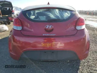 2017 Hyundai Veloster Value Edition with VIN KMHTC6AD8HU318473, listed as a Copart auction lot 83094994 with 126,017 mi miles and Salvage Title. Bid and sale history available at carsss.com. Image 6.