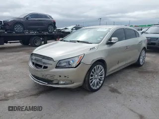 2014 Buick LaCrosse Premium II with VIN 1G4GF5G38EF253691, listed as a IAAI auction lot 41411307 with 141,863 mi miles and . Bid and sale history available at DreamBid. Image 2.