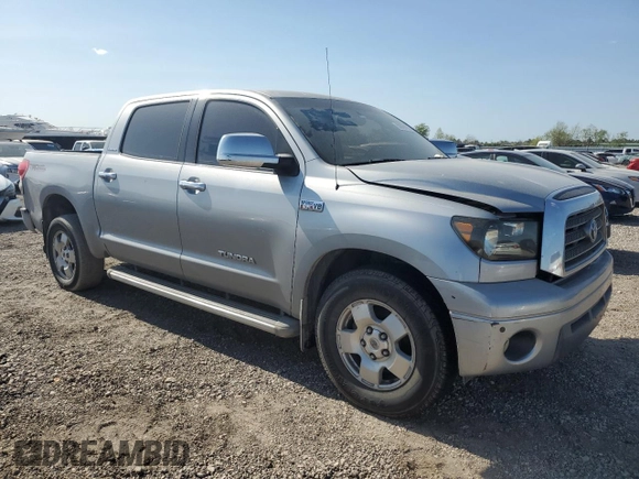 2007 Toyota Tundra Limited with VIN 5TFEV58117X032006, listed as a Copart auction lot 50069195 with 194,921 mi miles and Clean Title. Bid and sale history available at DreamBid. Image 4.