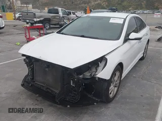 2019 Hyundai Sonata SEL with VIN 5NPE34AF2KH760654, listed as a IAAI auction lot 41877733 with 45,722 mi miles and . Bid and sale history available at DreamBid. Image 2.