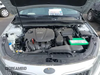 2013 Kia Optima LX with VIN KNAGM4A75D5430974, listed as a IAAI auction lot 41209055 with 197,871 mi miles. Bid and sale history available at carsss.com. Image 10.