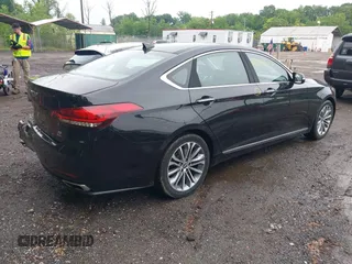 2017 Genesis G80 3.8L with VIN KMHGN4JE0HU171817, listed as a IAAI auction lot 42247623 with 93,048 mi miles and . Bid and sale history available at DreamBid. Image 4.