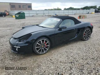 2013 Porsche Boxster S with VIN WP0CB2A82DS133568, listed as a Copart auction lot 67320524 with 34,685 mi miles and Salvage Title. Bid and sale history available at carsss.com. Image 1.