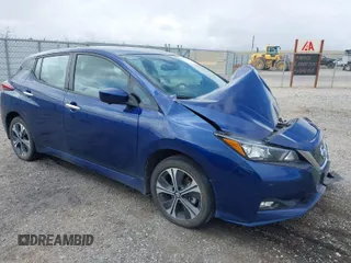 2022 Nissan LEAF SV Plus with VIN 1N4BZ1CV9NC562177, listed as a IAAI auction lot 41625927 with 32,103 mi miles and . Bid and sale history available at DreamBid. Image 1.