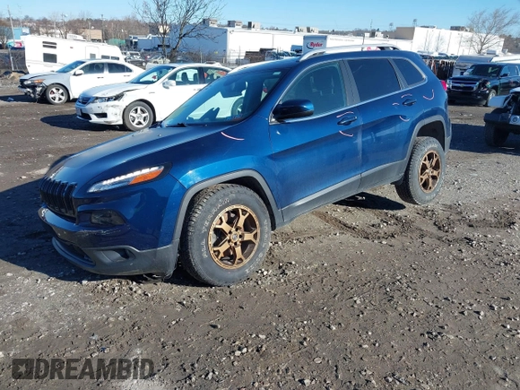 2018 Jeep Cherokee Latitude Plus with VIN 1C4PJMLX2JD545901, listed as a IAAI auction lot 41772981 with Not Provided miles. Bid and sale history available at carsss.com. Image 2.