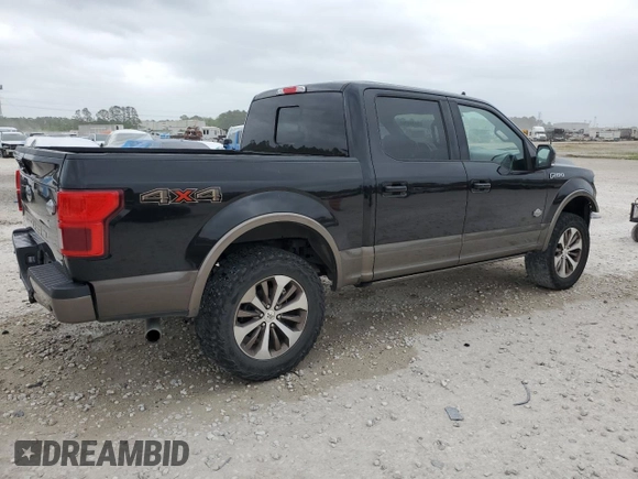 2019 Ford F-150 XL with VIN 1FTEW1E47KFC11931, listed as a Copart auction lot 51144795 with 125,831 mi miles and Salvage Title. Bid and sale history available at carsss.com. Image 3.