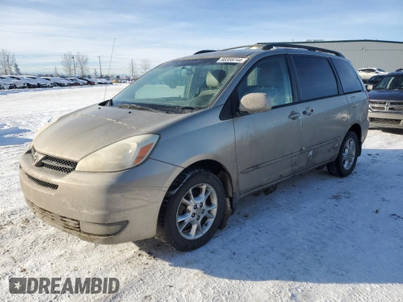 2005 Toyota Sienna LE with VIN 5TDBA23C25S030774, listed as a Copart auction lot 80359744 with 518,172 mi miles and Clean Title. Bid and sale history available at carsss.com. Image 1.