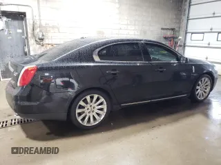 2011 Lincoln MKS EcoBoost with VIN 1LNHL9FT2BG609077, listed as a Copart auction lot 59341025 with 184,591 mi miles and Salvage title. Bid and sale history available at DreamBid. Image 3.