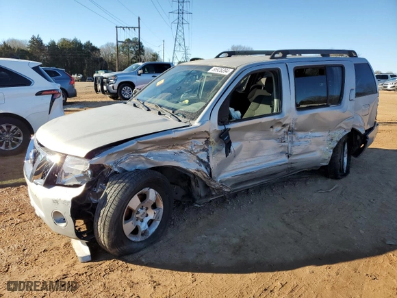 2011 Nissan Pathfinder SV with VIN 5N1AR1NN4BC630427, listed as a Copart auction lot 86926394 with 137,781 mi miles and Salvage Title. Bid and sale history available at carsss.com. Image 1.