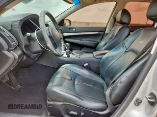 2012 Infiniti G25 Journey with VIN JN1DV6AP5CM810712, listed as a Copart auction lot 63516025 with 177,219 mi miles and Salvage title. Bid and sale history available at DreamBid. Image 7.