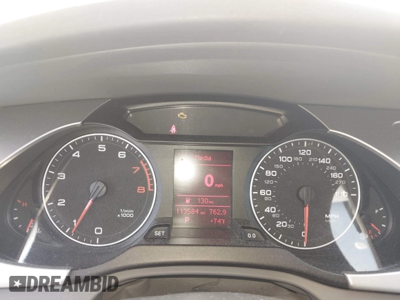 2012 Audi A4 Premium Plus с VIN WAUFFAFL4CN020434, выставлен на аукционе IAAI как лот 42514429 с пробегом 113 584 миль миль и . История ставок и продаж доступна на DreamBid. Изображение 7.