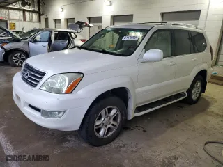 2005 Lexus GX 470 with VIN JTJBT20X450074051, listed as a Copart auction lot 51476995 with NaN miles and Clean Title. Bid and sale history available at carsss.com. Image 1.